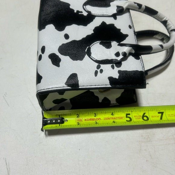 Cow Print Crossbody Bag/Mini Purse - Picture 7 of 8